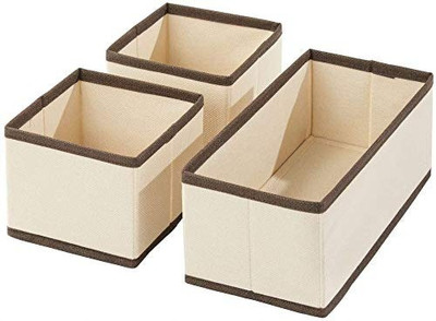 Sunesh Creation Cloth Storage Bag Cloth Storage Bag inn 3pcorgc 140(Cream)