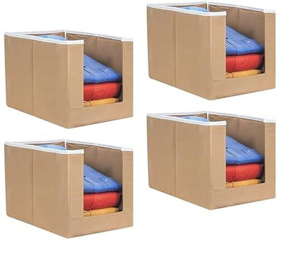 House of Common Non-Woven Shirt Stacker Non-Woven Shirt Stacker/Clothes Organizer Non-Woven Shirt Stacker_04(Beige)