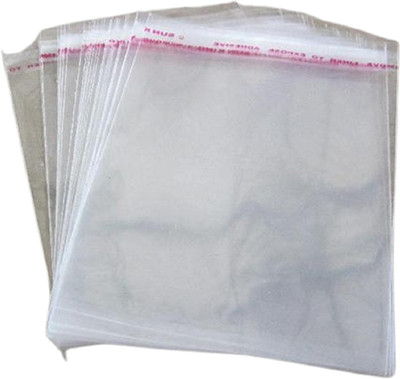 SBI BOPP PACKING All Type Packing Shirts, Cloths Saree, Saleable Self Adhesive Garments Packing Bag | Jewelry Pouch 10X14 Inch ( 150 unit )(Transparent)