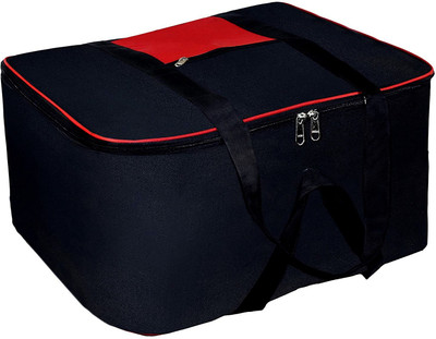 Ankit International AI_MTB_RP_01 Underbed Storage Bag Multi Purpose Foldable Nylon Big Blanket,Clothes,Toys,Saree AI_MTB_RP_01(Black)