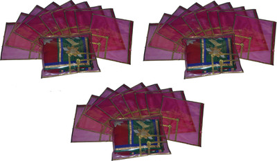 NewBELL Multipurpose Covers 10 Pink Single Saree Cover/Suit Cover for wedding, Pack Of 30 Pink Single Saree Cover/Suit Cover for wedding, Pack Of 30(Pink)