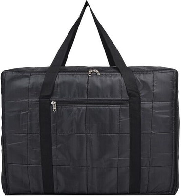 Cool Buddyzz King Size JUMBO Blanket Bag Double Bed Blanket Bag Cover/Saree Bag/Household Storage Bag Black_Blanket_Cover_JumboBag(Black)