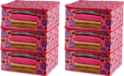 GULAFSHA INDUSTRIES High Quality Large Saree Cover With Double Zipper | Wardrobe Bag | Saree Cover Closet Organizer / Saree Bags For Wardrobe Organizer Clothes Premium Clothes Cover (Wedding Collection Gift) Garment Cover Pack of 06 F7773_SC_Large_82463642(Pink) GULAFSHA INDUSTRIES High Quality Large Saree Cover With Double Zipper | Wardrobe Bag | Saree Cover Closet Organizer / Saree Bags For Wardrobe Organizer Clothes Premium Clothes Cover (Wedding Collection Gift) Garment Cover Pack of 06 F7773_SC_Large_82463642(Pink)