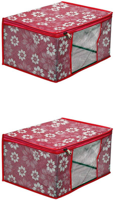 bapu creation 100 GSM MULTI SAREE PACKING BAG PRINTED NW012(Red)