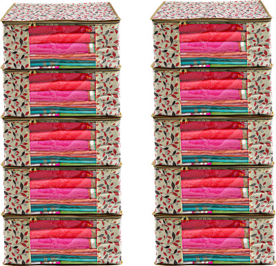 Shaping Fabric Non-Woven Garment Cover with Transparent Window Pack of 10 SF_XL_9978043522314 Under Bed Storage