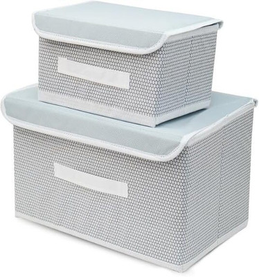 Sunesh Creation raj 2boxorggy150 Storage Box(Grey)