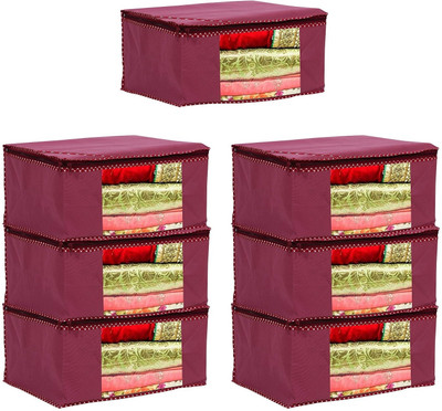 GULAFSHA INDUSTRIES High Quality Large Saree Cover With Double Zipper | Wardrobe Bag | Saree Cover Closet Organizer / Saree Bags For Wardrobe Organizer Clothes Premium Clothes Cover (Wedding Collection Gift) Garment Cover Pack of 07 F7773_SC_Large_82463463(Maroon) GULAFSHA INDUSTRIES High Quality Large Saree Cover With Double Zipper | Wardrobe Bag | Saree Cover Closet Organizer / Saree Bags For Wardrobe Organizer Clothes Premium Clothes Cover (Wedding Collection Gift) Garment Cover Pack of 07 F7773_SC_Large_82463463(Maroon)