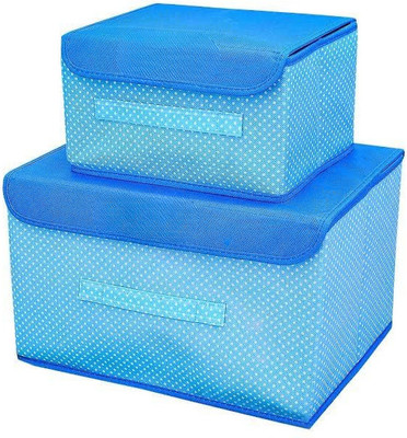Sunesh Creation 000001 storage box raj 2boxorgbe 150(Blue)