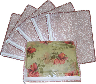 House of Common Non Woven Saree Cover Storage Bag Saree Bag With Zipper Clothes Cover Storage Bags for Clothes with Premium Quality Combo Offer Saree Organizer for Wardrobe/Organizers for Clothes set of 6(Brown) House of Common Non Woven Saree Cover Storage Bag Saree Bag With Zipper Clothes Cover Storage Bags for Clothes with Premium Quality Combo Offer Saree Organizer for Wardrobe/Organizers for Clothes set of 6(Brown)