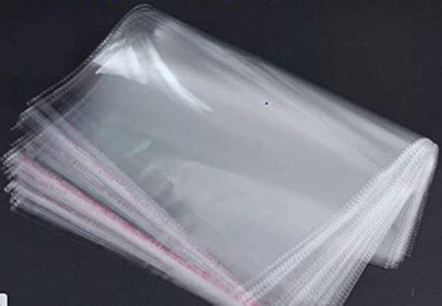 ShreeBalaji Self Adhesive Bopp Bag Transparent Plastic Poly Bag Garments Packing Bag | Jewelry & Accessories Pouch 10x12 Inch | Pack of 180(Transparent)