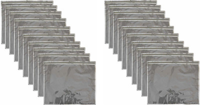 NewBELL Multipurpose Covers 31 Single Saree Cover/Suit Cover for wedding, Pack Of 20 (Silver) Single Saree Cover/Suit Cover for wedding, Pack Of 20 (Silver)(Silver)
