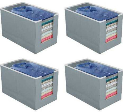 House of Common Non-Woven Shirt Stacker Non-Woven Shirt Stacker/Clothes Organizer Non-Woven Shirt Stacker_04(Grey)