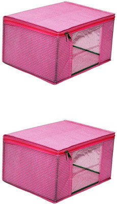 bapu creation 100 GSM MULTI SAREE PACKING BAG PRINTED NW015(Pink)