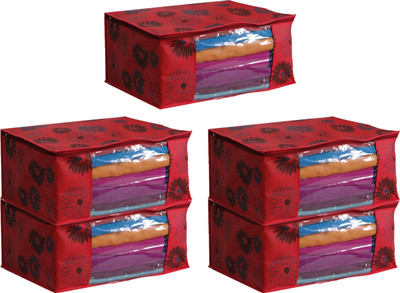 Ankit International AI_RF_05 Saree Cover AI_RF_05(Red)