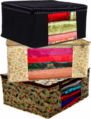 Billion Garment Cover Non Woven Saree Cover AI_1BSC_1BP_1BPC_PK3(Multicolor)
