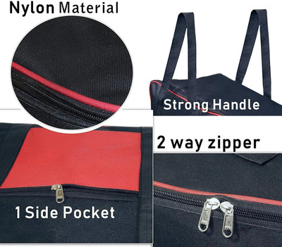 uhi Underbed Storage Bag Storage Box Organizer Wardrobe 77 DGC77(Black)