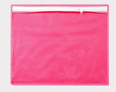 WELCOME PACKAGING PREMIUM SINGLE PACKING SAREE COVER SET 12 / CLOTH COVER GARMENT COVER(Pink)