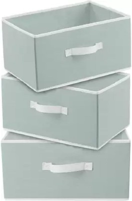 S.V.Enterprises Storage box Rectangular Under Bed Blanket Storage Bag/Wardrobe/Blanket Cover/Organizer Cloth Organizer Bag(Brown)