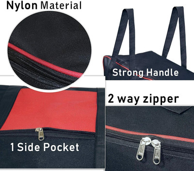 uhi Underbed Storage Bag Storage Box Organizer Wardrobe 302 DGC302(Black)