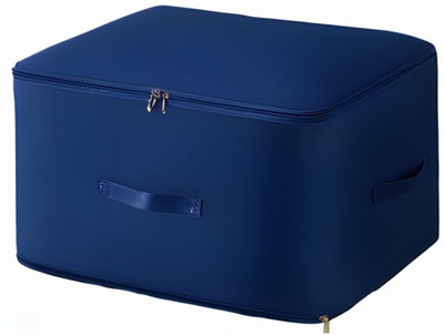 MBW Navy Blue Dustproof and Moisture-proof Compression Storage Bag, Ultra Space Saving Large Capacity Storage Bag for Comforters Blankets Bedding Quilt Compression Bag(Navy Blue)