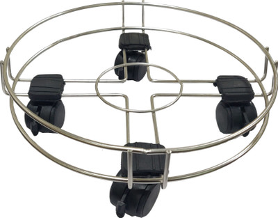 SOORYANTRAM VI-SSW-01 Gas Cylinder Trolley(Silver, Pack of 1)