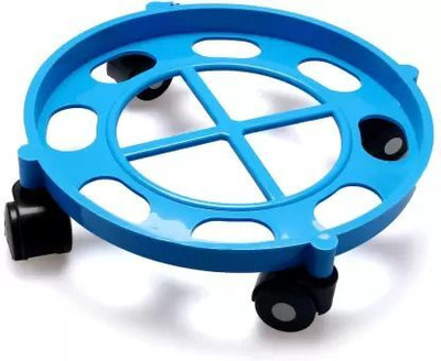 DN Enterprises LPG Gas Cylinder Trolley Stand with Wheel Gas Cylinder Trolley(Multicolor)