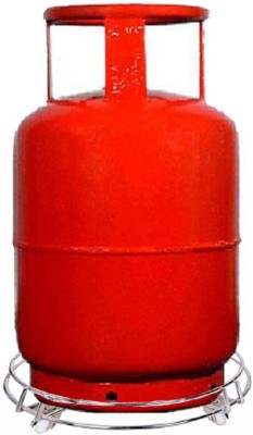 KUBER INDUSTRIES Gas Cylinder Trolley(Silver)