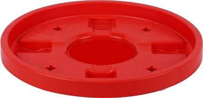 PBB Plastic Gas Trolley with Wheels for Gas Cylinders and Heavy Weight Items Gas Cylinder Trolley(Red)