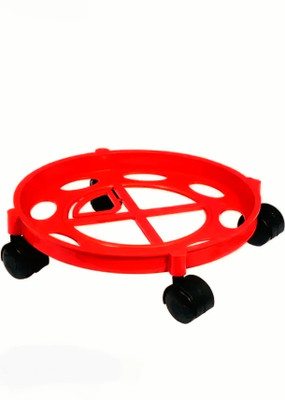 PRAMUKH Gas Cylinder Trolley(Red)