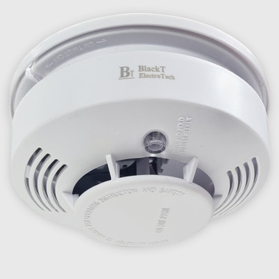 Blackt Electrotech BT35FF DIY Smoke Detection Sensor System with Alarm For Home,Hotel, Apartment Gas Detector