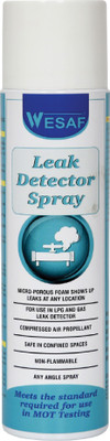 wesaf Leak Detector Spray Grade 9924 400ML Detects Air & Gas Leaks from Pipes Gas Detector