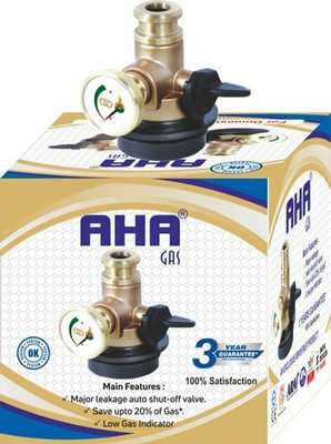 Kapmore LPG AHA Gas Cylinder Safety Device Auto Cut Off[3 YEARS GUARANTEE] Gas Detector