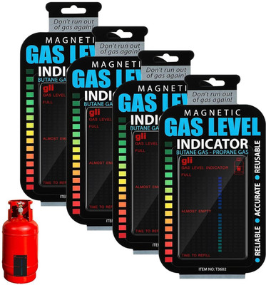 Vinishq Magnetic Gas Cylinder Level Sensor Indicator Gas Detector