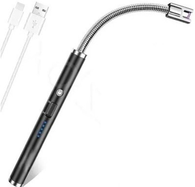 BSVR Flexible Electric Kitchen Lighter 360 Degree Rechargeable for Gas ,Candle_554 Electric Kitchen Lighter _554 Cigarette Lighter(Multicolor)