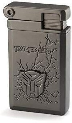 Alkey Transformers Edition Engraved ciggrette & Cigar Lighter - Pocket Lighter Steel Gas Lighter(Silver, Pack of 1)