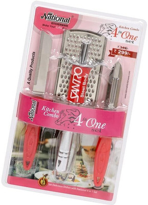 Hari Om Combo Pack Steel Electronic Gas Lighter(Red, Pack of 1)