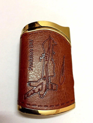 JGG Jain Gift Gallery Lighter - Pocket Lighter - Windproof Jet Flame Pocket Lighter (Brown) Steel Gas Lighter(Multicolor, Pack of 1)