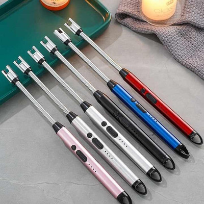 TPE Electric Gas Lighter Aluminium Electronic Gas Lighter(Multicolor, Pack of 1)