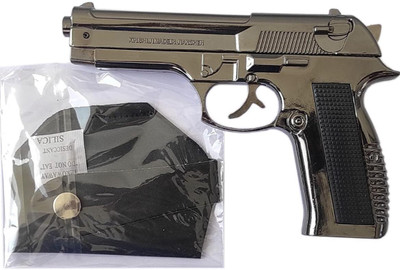 BOCACHICA Real Replica Metal Body 608 Jetflame Gun Lighter with Barrell pull back system IT CAN BE COCKED Pocket Lighter