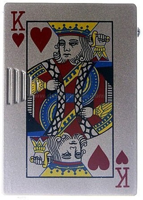 Star Magic FIRST QUALITY EKKA OR RAJA (KING) Pocket Lighter(PLAING CARD)