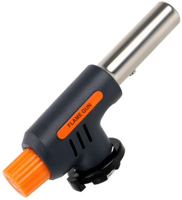 Hacer Automatic Camping Gas Torch Butane Blowtorch Welding Fire Gun Cast Iron Gas Lighter(Multicolor, Pack of 1)