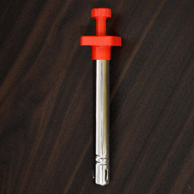 Oblivion Stainless Steel Square Gas Lighter Steel, Plastic Gas Lighter(Silver, Red, Pack of 2)
