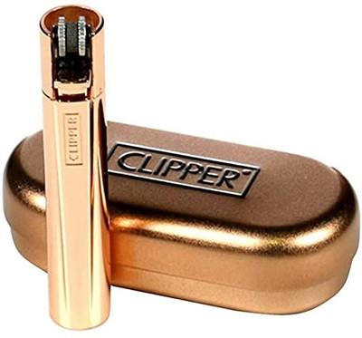 clipper Gold Plated Gas Lighter(Gold, Pack of 1)