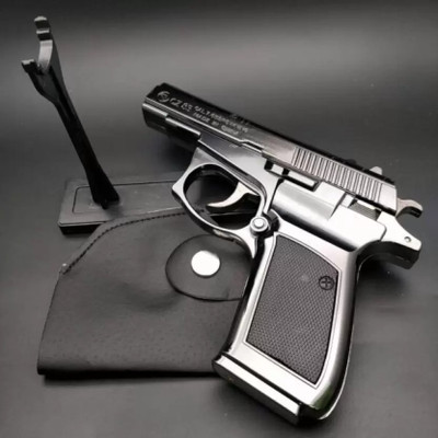 ZipFlame ® Z83 Silver Pistol Gun Lighter With Windproof Pull Back System Refillable Steel Gas Lighter(Silver, Pack of 1)