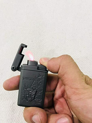 Peshkar Jet Flame Lighter Transformer Iron, Brass Gas Lighter(Multicolor, Pack of 1)