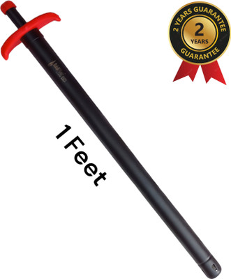 Balaji flame 1 Feet Black bhatti lighter (12 MM ) Steel Gas Lighter(Black, Pack of 1)