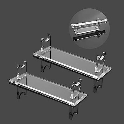 Parikshit Sublimation Acrylic Lighter Display Stand Knife Holder Support All Swords Light Saber Plastic Gas Lighter(Clear, Pack of 1)
