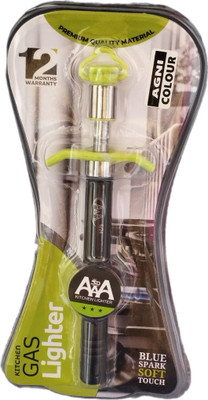 SDAAA Gas Lighter Green & Black color (PACK OF 1) Steel Gas Lighter(Green, Black, Pack of 1)