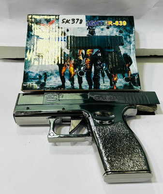 Peshkar 839-gun-lighter Pocket Lighter(silver)