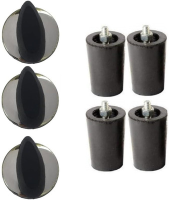 Sunflash Gas Stove accessories Replacement Parts | gas stove knob rubber leg nozzel lgtr Appliance Knob